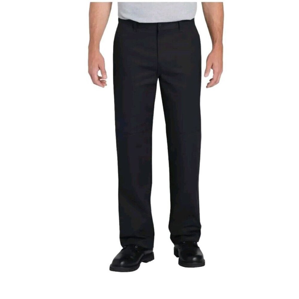MEN'S Genuine Dickies Core Work Pant Regular Fit Straight Leg Black - Size 42x30